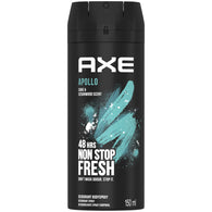 AXE BODY SPRAY 150ml APOLLO (ITEM NUMBER: 12148)