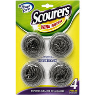 SCOURERS 4PK SILVER