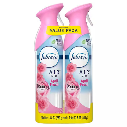 FEBREZE AIR EFFECTS 8.8oz 2PK DOWNY APRIL FRESH (ITEM NUMBER: 12308)