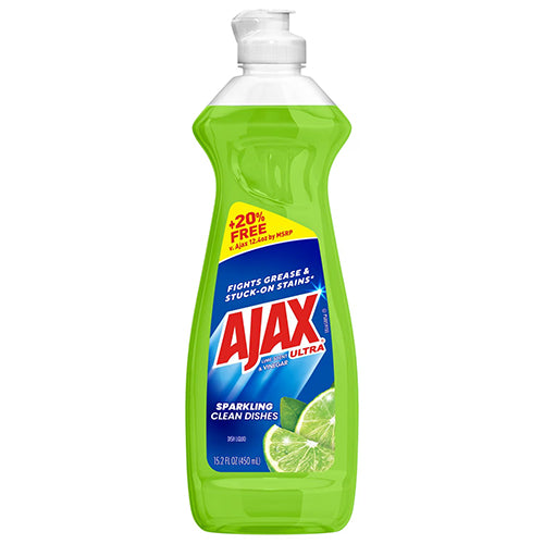 AJAX DISH WASH-12.4oz LIME (ITEM NUMBER: 12354)