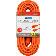 EXTENSION CORD 25FT OUTDOOR ORANGE (ITEM NUMBER:12459)