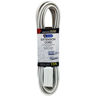 EXTENSION CORD 15FT WHITE INDOOR (ITEM NUMBER:12462)