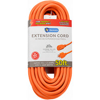 EXTENSION CORD 50FT OUTDOOR ORANGE (ITEM NUMBER:12469)