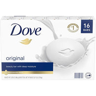 DOVE BAR SOAP-16PK/ORIGINAL 3.75oz (ITEM NUMBER:12665)