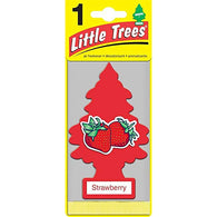 LITTLE TREE CAR FRESHENER-STRAWBERRY (ITEM NUMBER: 12704)