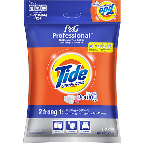 TIDE POW.DETERGENT-8.5kg/DOWNY BAG (ITEM NUMBER: 12709)