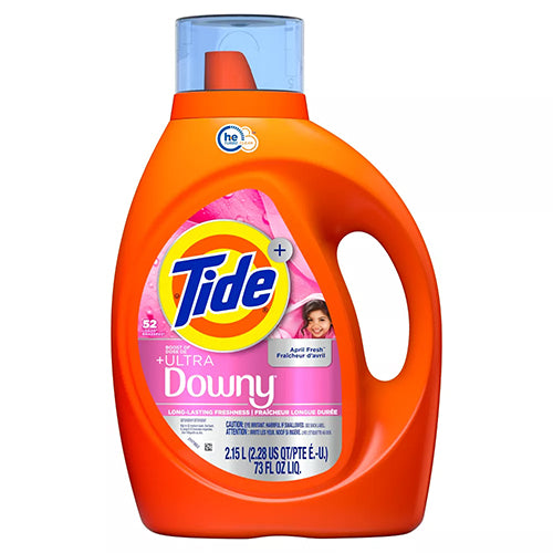 TIDE LIQ DETERGENT 73oz DOWNY APRIL FRESH (ITEM NUMBER: 12803)