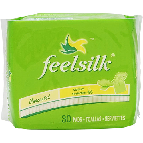 FEELSILK PADS-30CT GREEN (ITEM NUMBER: 12822)