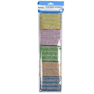 NUVALU SCRUBBER SPONGE 5CT (ITEM NUMBER: 12895)