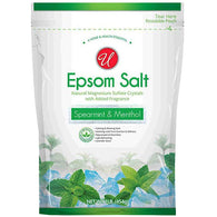 EPSOM SALT 16oz SPEARMINT & MENTHOL (ITEM NUMBER: 12925)