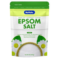 EPSOM SALT 16oz GREEN TEA & CHAMOMILE (ITEM NUMBER: 12927)
