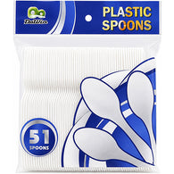 51CT PLASTIC SPOON #DOWIN (ITEM NUMBER: 12930)