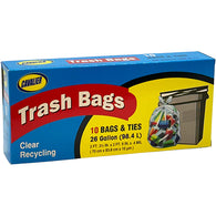 CAVALIER 26GAL CLEAR RECYCLING BAG #24CT10 (ITEM NUMBER: 13031)