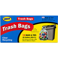 CAVALIER 26GAL CLEAR RECYCLING BAG #24CT10 (ITEM NUMBER: 13031)