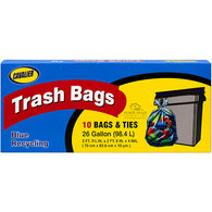 CAVALIER 26GAL.BLUE RECYCLING BAG #24BT10 (ITEM NUMBER: 13033)