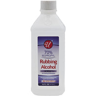 RUBBING ALCOHOL 70% 16oz CLEAR (ITEM NUMBER:13035)