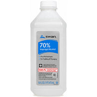 SWAN 70% RUBBING ALCOHOL-CLEAR 16oz