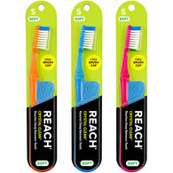 REACH CRYSTAL CLEAN TOOTHBRUSH-SOFT