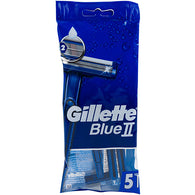 GILLETTE BLUE II RAZOR 5CT (ITEM NUMBER: 13509)