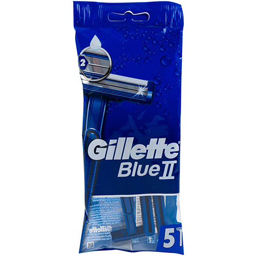 GILLETTE BLUE II RAZOR 5CT (ITEM NUMBER: 13509)