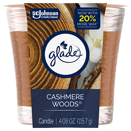 GLADE CANDLE 4.08OZ CASHMERE WOOD (ITEM NUMBER: 13588)