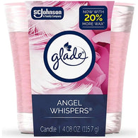 GLADE CANDLE 4.08OZ ANGEL WHISPER (ITEM NUMBER: 13592)