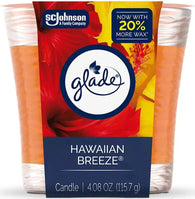 GLADE CANDLE 4.08OZ HAWAIIAN BREEZE (ITEM NUMBER: 13594)