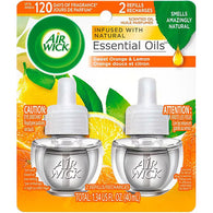 AIR WICK OIL REFILL 2PK ORANGE LEMON (ITEM NUMBER: 13643)