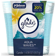 GLADE CANDLE 4.08OZ AQUA WAVES (ITEM NUMBER: 13685)