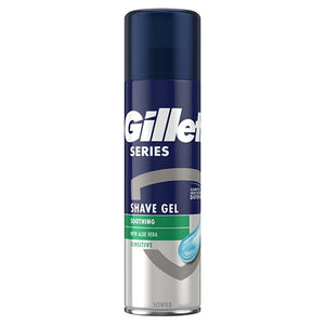 GILLETTE SHAVE GEL-200ml SENSITIVE (ITEM NUMBER:13726)