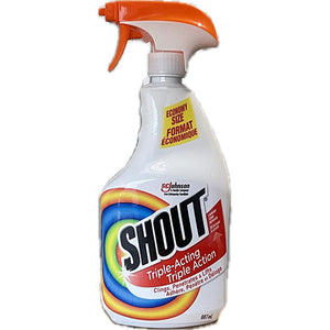 SHOUT STAIN REMOVING SPRAY 887ml (30oz) (ITEM NUMBER:13739)