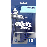 GILLETTE BLUE II RAZOR 10CT (ITEM NUMBER: 13760)