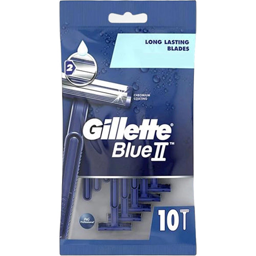 GILLETTE BLUE II RAZOR 10CT (ITEM NUMBER: 13760)