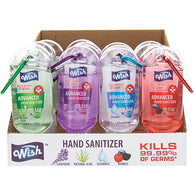 HAND SANITIZER 2oz W/CLIP ASSTD CLR (ITEM NUMBER:13829)