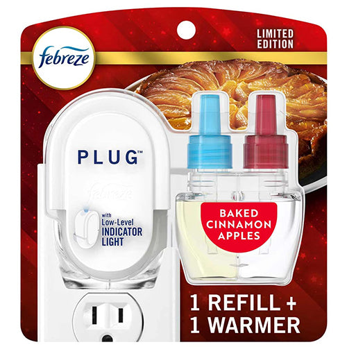 FEBREZE PLUG STARTER KIT BAKED APPLE SPICE (ITEM NUMBER: 13860)