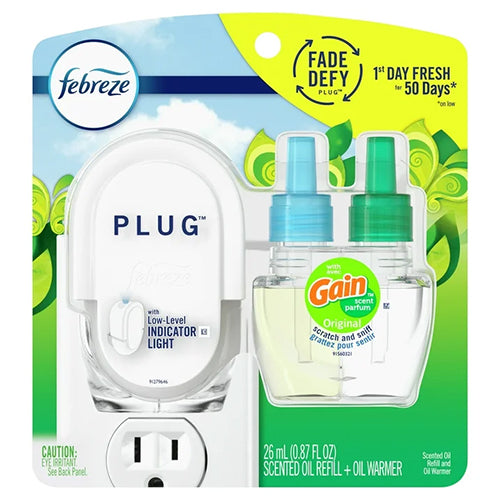 FEBREZE PLUG STARTER KIT GAIN ORIGINAL (ITEM NUMBER: 13861)