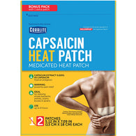 CORALITE CAPSAICIN HEAT PATCH 2CT (ITEM NUMBER: 13932)