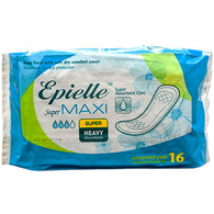 EPIELLE PAD MAXI 16CT SUPER HEAVY (ITEM NUMBER: 13936)