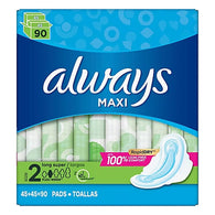ALWAYS MAXI SIZE 2 45CT LONG SUPER (ITEM NUMBER:13959)