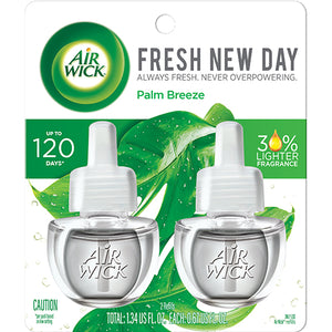 AIR WICK OIL REFILL 2PK PALM BREEZE (ITEM NUMBER: 14130)