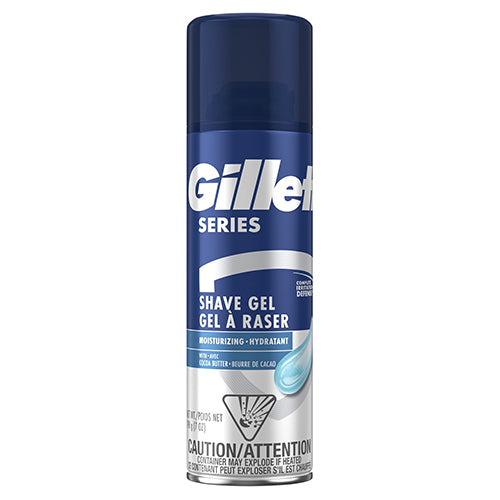 GILLETTE SHAVE GEL 7oz MOISTURIZING (ITEM NUMBER: 14177)