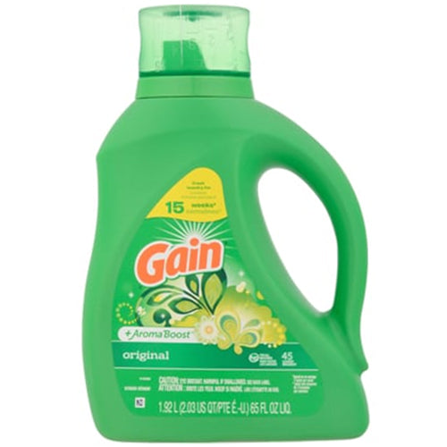 GAIN LIQ DETERGENT 65oz ORIGINAL (ITEM NUMBER: 15642