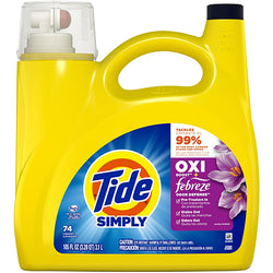 TIDE LIQ DETERGENT 105oz SIMPLY BERRY BLOSSOM  (ITEM NUMBER: 15643)