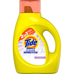 TIDE LIQ DETERGENT 31oz SIMPLY SENSITIVE COTTON (ITEM NUMBER: 15644)