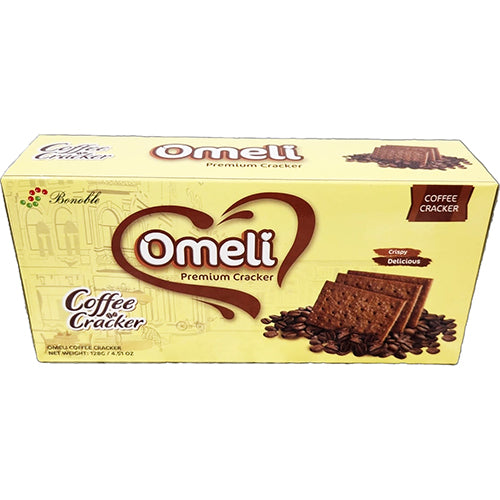 BONOBLE OMELI COFFEE CRACKER PREMIUM 128g (ITEM NUMBER: 16001)
