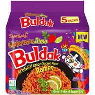 SAMYANG BULDAK RAMEN 5PK HABANERO LIME (ITEM NUMBER: 16234)