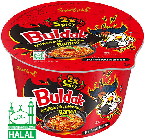 SAMYANG BULDAK BOWL 105g 2X SPICY RED (ITEM NUMBER: 16322)