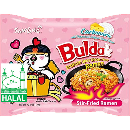 SAMYANG BULDAK RAMEN CARBONARA PINK (ITEM NUMBER: 16323)