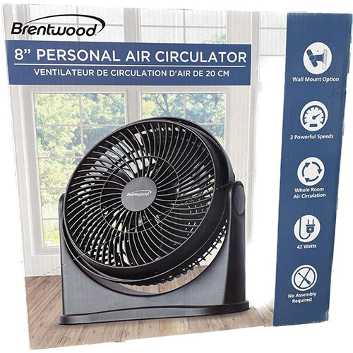 BRENTWD AIR CIRCULATOR 8