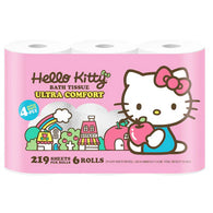 HELLO KITTY BATHTISSUE 219 S6 ROLL ULTRA COMFORT (ITEM NUMBER: 17723)